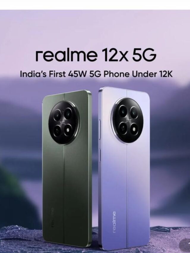Exclusive] under 12,000  साथ Realme 12x 5G जल्द ही भारत में लॉन्च होगा